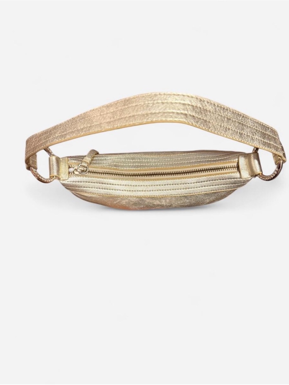 Express Metallic Gold Shoulder bag